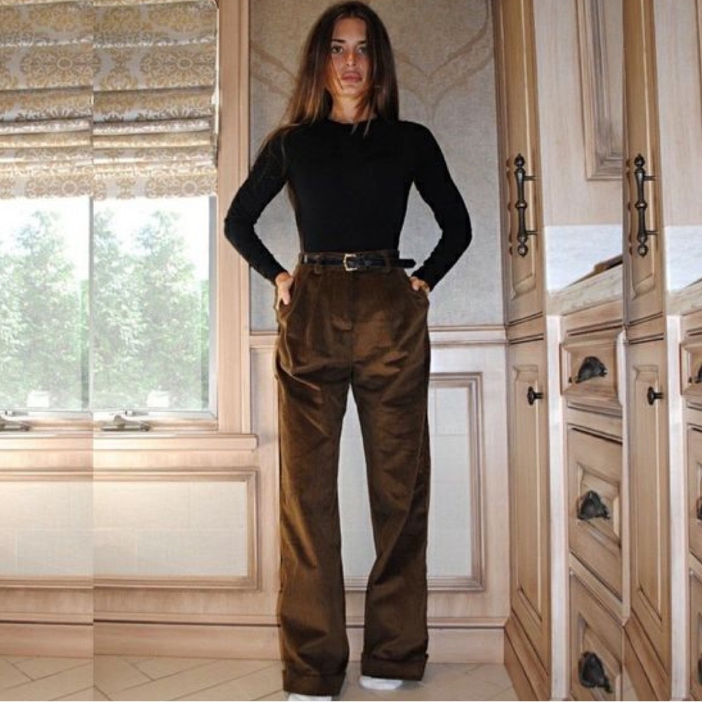 Rosemilk Bambino trousers in brown